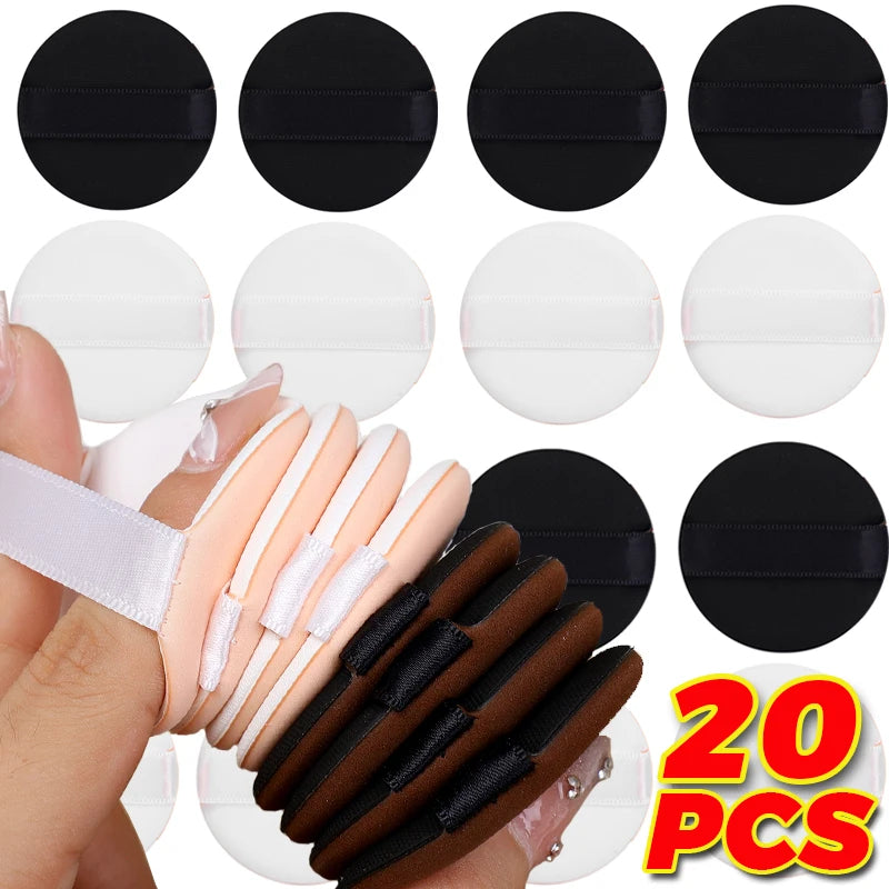 Dry & Wet Dual-Use Powder Puff | Foundation & Concealer Sponge Makeup Powder Puff QXL