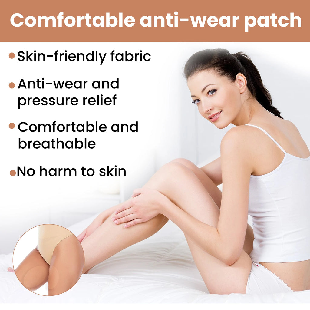 Eelhoe Anti-Chafing Thigh Patches | Breathable 6-Pack Anti-Chafing Patch QXL