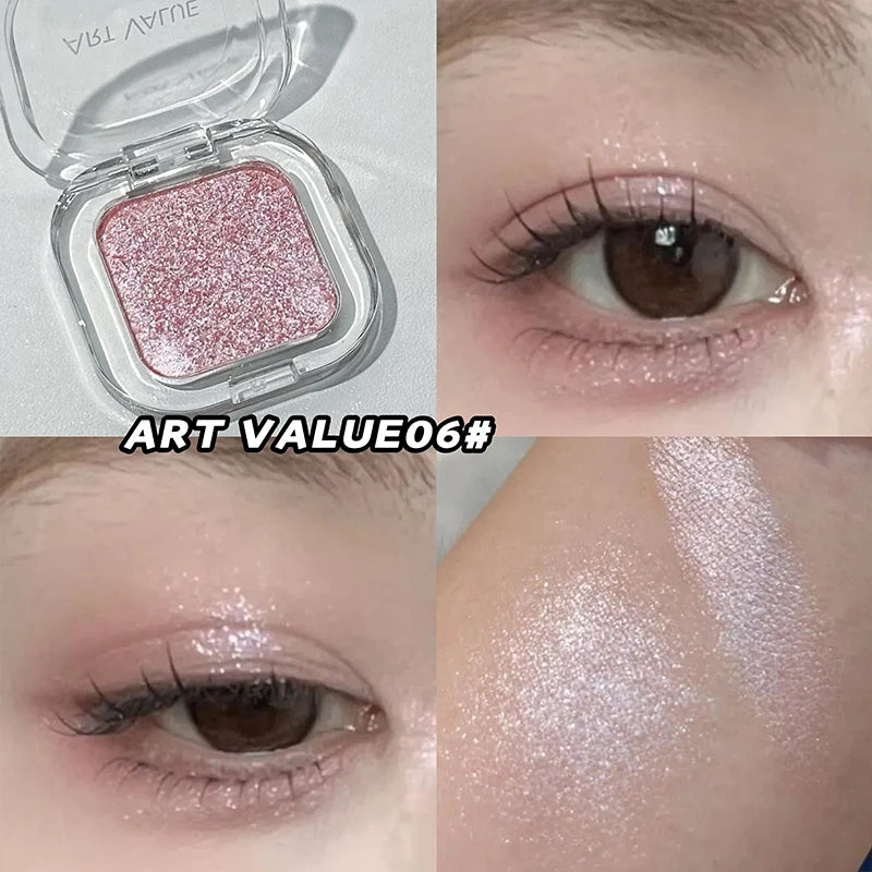 Art Value Single Color Eyeshadow | Shimmer, Matte & Glitter Single Color Eyeshadow QXL