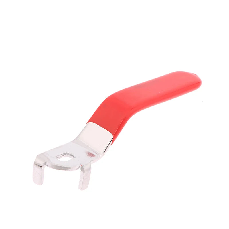 Quarter-Turn Lever Handle Chrome for DN20 Ball Valve Replacement Valve Lever Handle QXL red 5x8