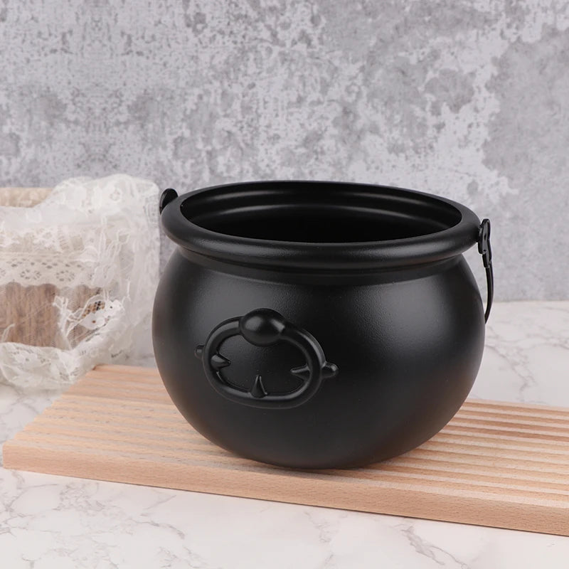 Large Witch Cauldron Candy Bucket | Halloween Party Prop Halloween Decoration QXL