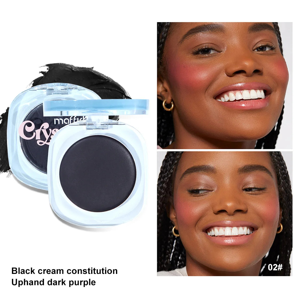 Jelly Clear Blush Dewy Pink – Lightweight Brightening Blusher Face Blush QXL