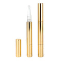 3ml Empty Twist Pen – Cuticle Oil & Lip Balm Brush Tube Refillable Brush Pen QXL Gold