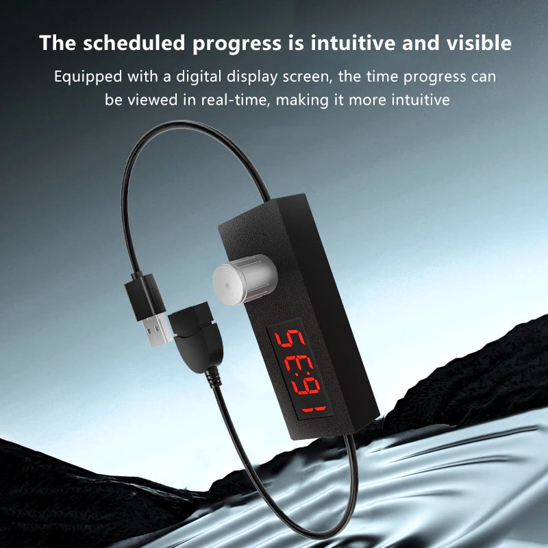 24H USB Countdown Timer Switch | Digital Auto Shutdown USB Timer Switch QXL