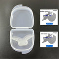 Silicone Tongue Stabilizing Mouthpiece | Anti-Snoring Guard Anti-Snoring Mouthpiece QXL 1Pcs with box