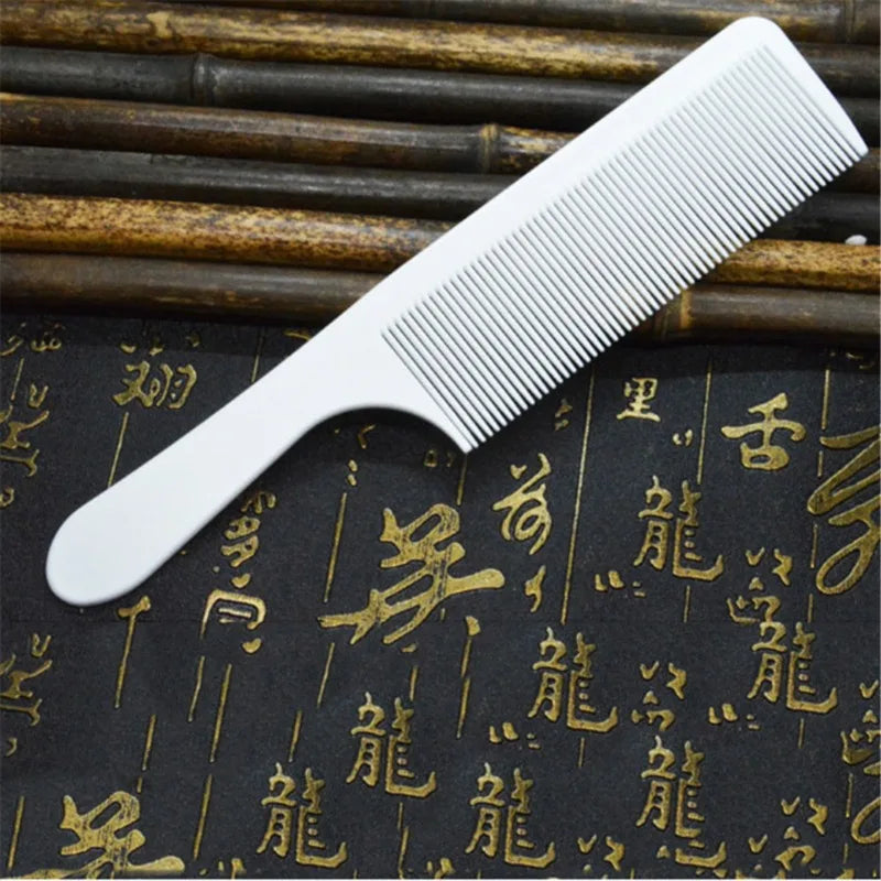 Heat Resistant Antistatic Carbon Cutting Comb | Barber Salon Hair Cutting Comb QXL
