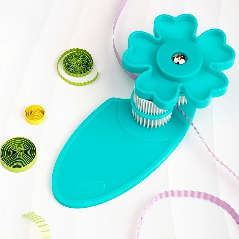 Wave Quilling Tool – Plastic Roller for Paper Art & Wrinkles Quilling Craft Tool QXL