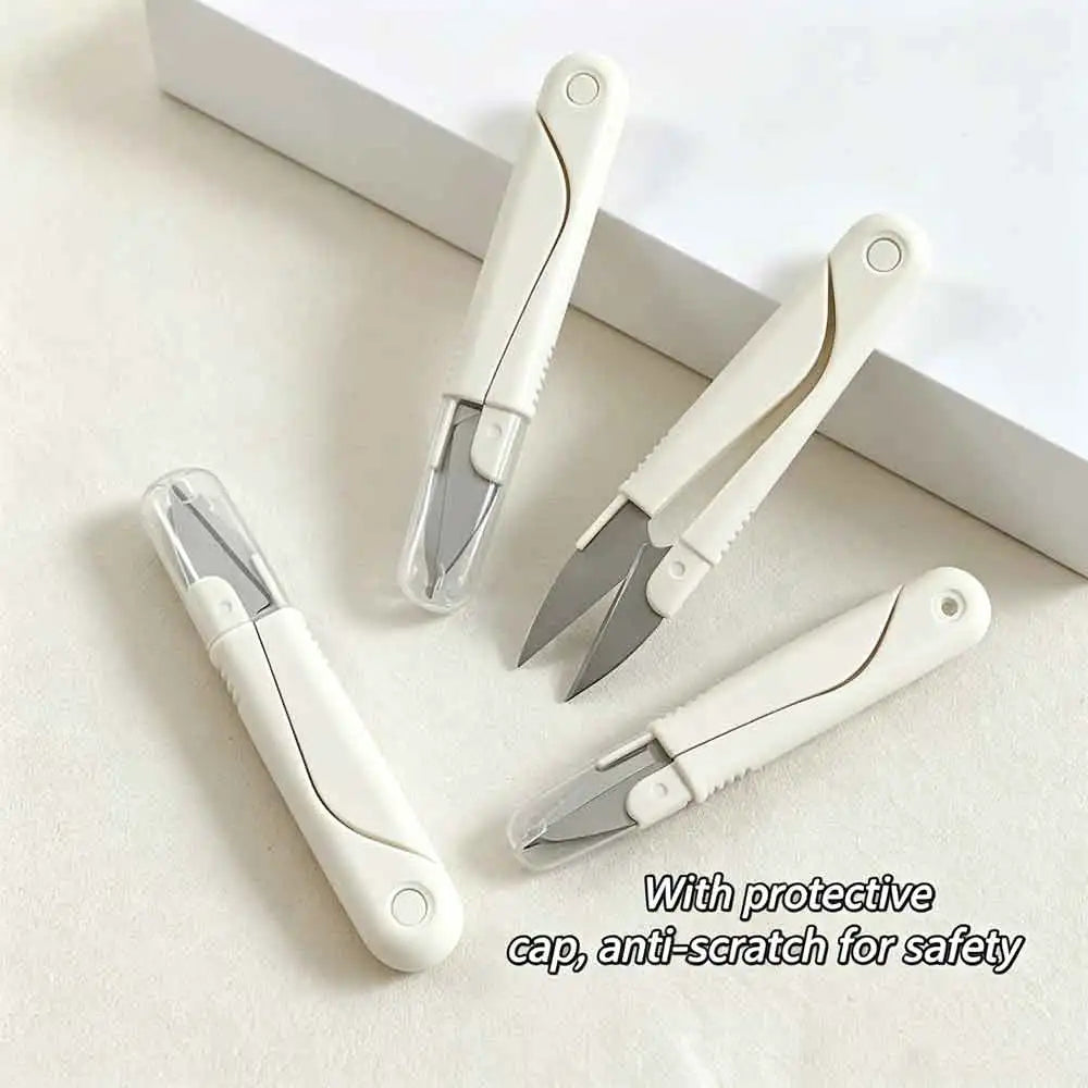 U-Shape Thread Cutter Scissors | Sewing, Embroidery & Yarn Thread Cutter Scissors QXL