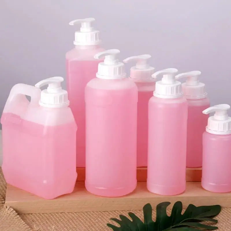 HDPE Pump Dispenser Bottle 250mL–2L | Refillable Lotion Pump Pump Dispenser Bottle QXL