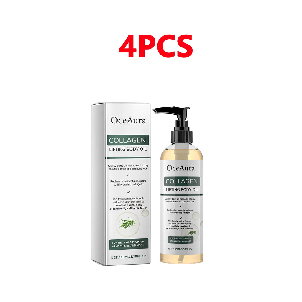 OceAura Collagen Firming Body Oil 100ml | Rosemary Dry Oil Firming Body Oil QXL 4pcs