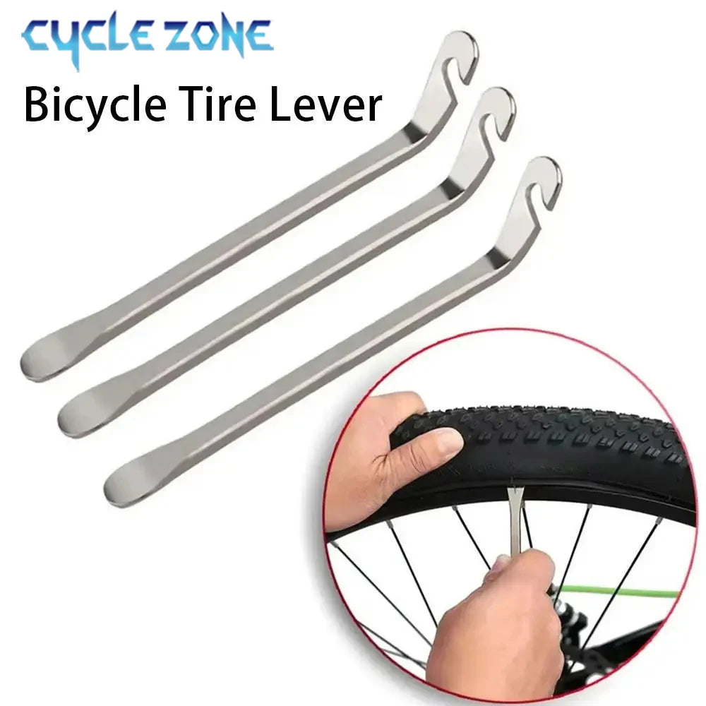 12cm Carbon Steel Bike Tyre Lever – Anti-Slip MTB & Road Tool Bike Tyre Lever QXL