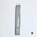 Fine Tip Stainless Steel Tweezers | Lash, Brow & Nail Art Precision Tweezers QXL B