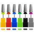 6-Pc Tungsten Carbide Nail Drill Bits Kit | Electric Manicure Set Nail Drill Bits QXL 6pcs