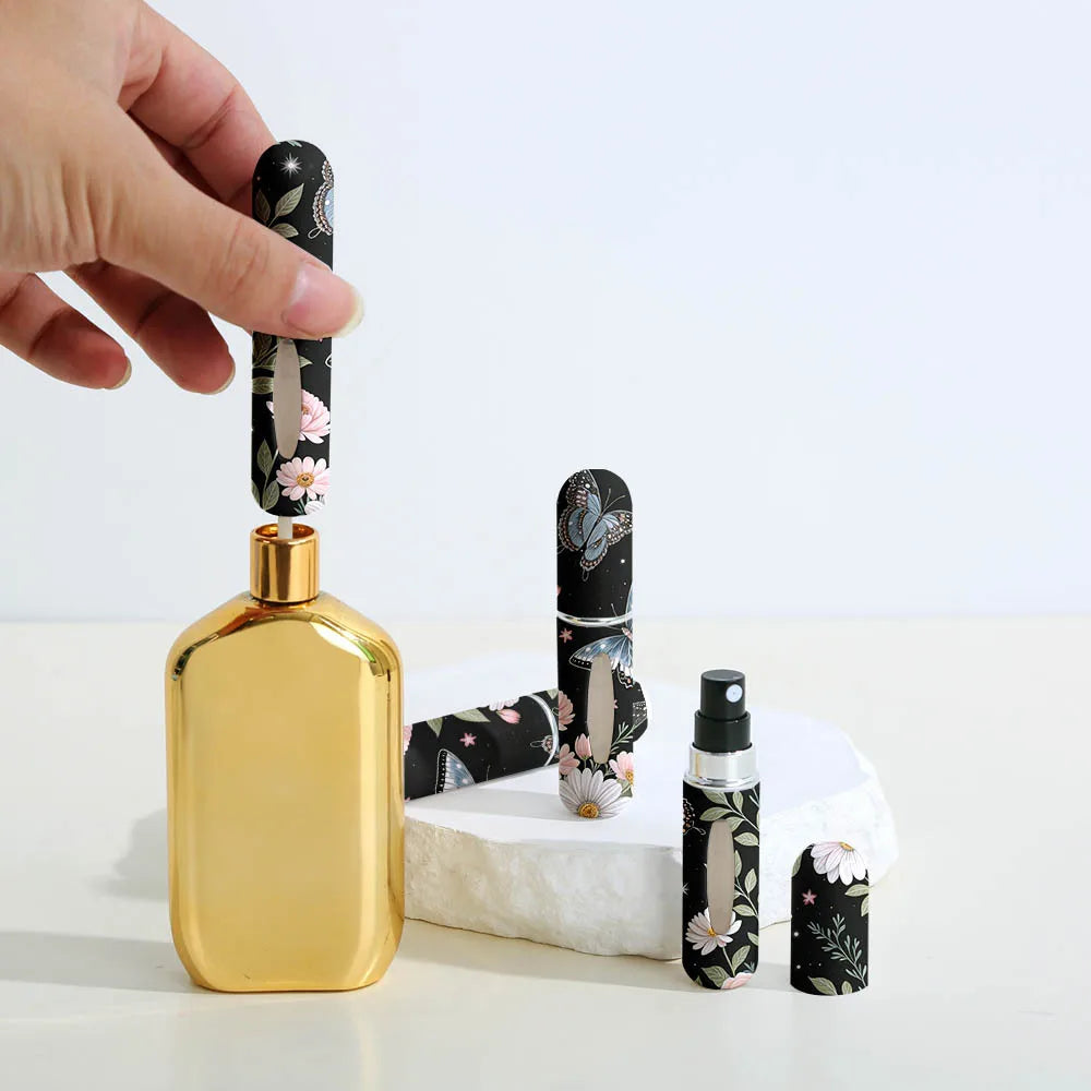5ml Mini Refillable Perfume Spray Bottle | Travel Atomizer Perfume Spray Atomizer QXL