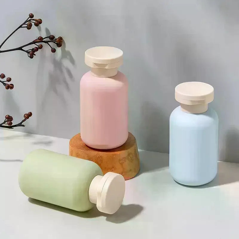 3-Pack Leakproof Travel Squeeze Bottles 100ml Refillable Set Travel Bottle Set QXL