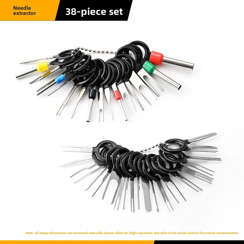 Car Terminal Pin Removal Tool Set | Wire Connector Extractor Automotive Wiring Tool QXL 38PCS