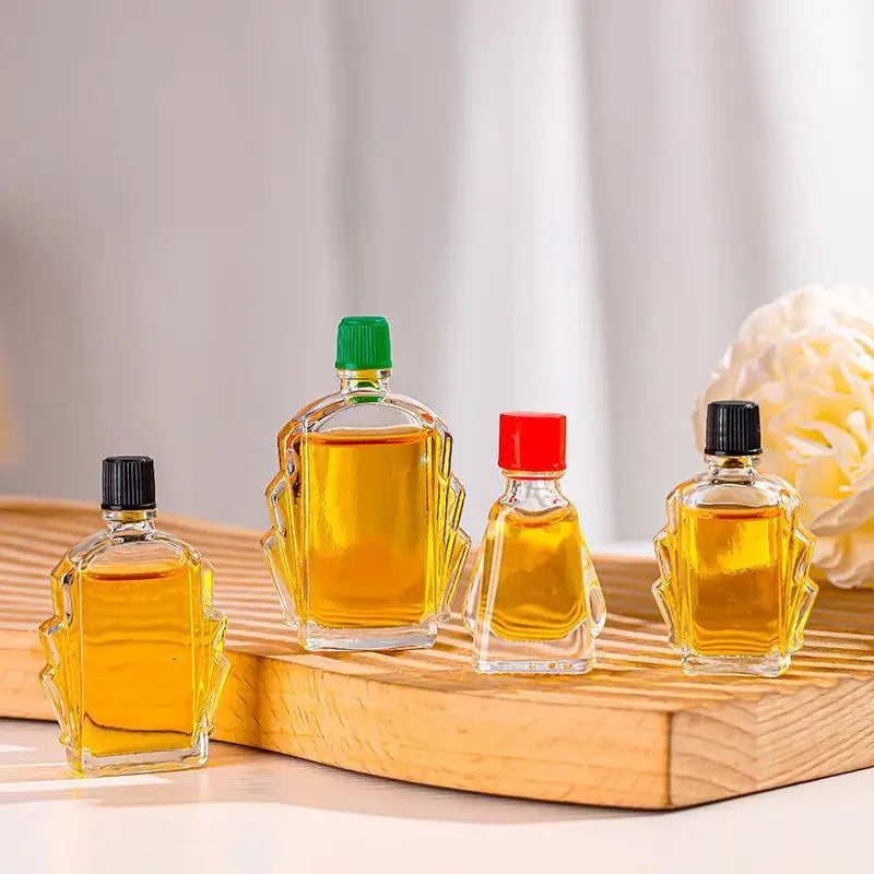 Mini Glass Vials 3ml–12ml | Leakproof Travel Oil Bottles Glass Travel Vials QXL