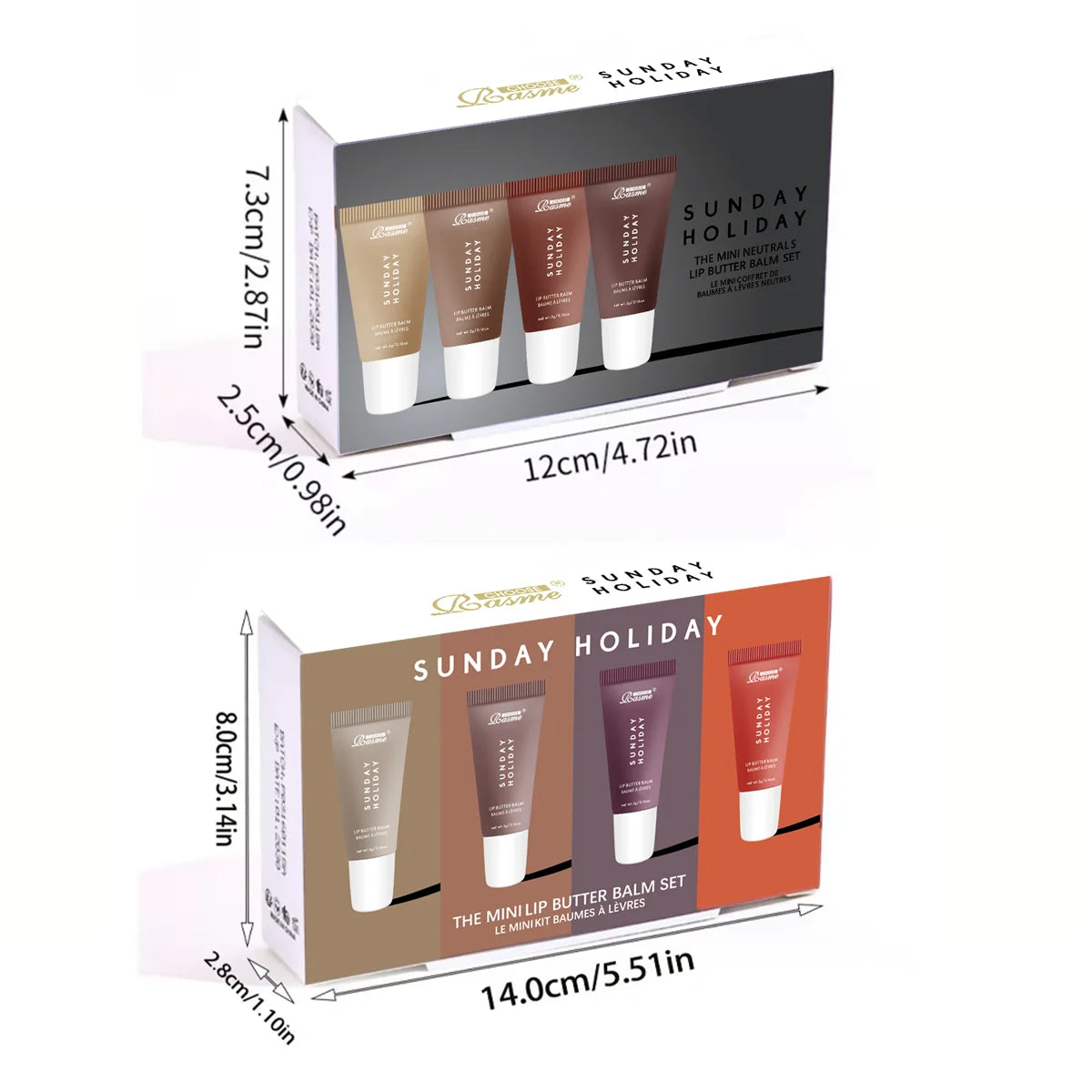 4-Color Matte Liquid Lip Gloss Set | Waterproof & Long-Lasting Liquid Matte Lip Gloss QXL