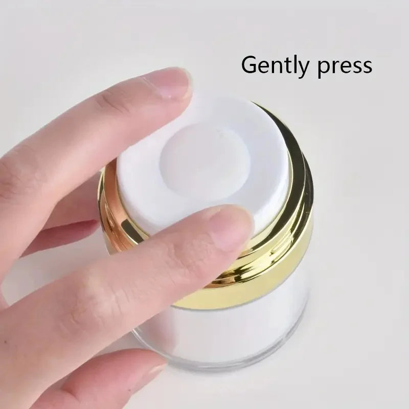 Airless Pump Jar Refillable Vacuum Bottle 15–100ml Airless Pump Jar QXL