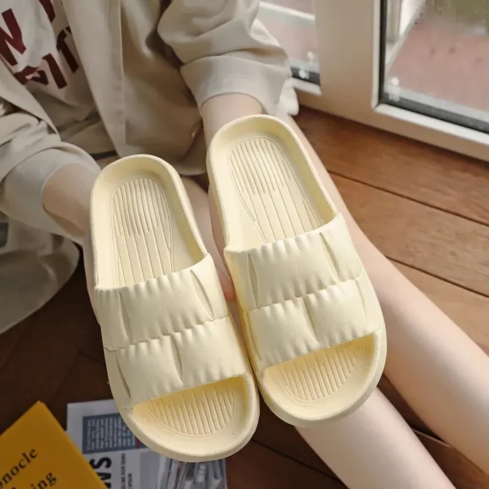 Soft EVA Non-Slip Slippers | Unisex Home & Bath Sandals EVA Home Slippers QXL