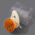 Cat Paw Nail Art Dust Brush | Soft Cleaning Brush in Clear Box Nail Art Brush QXL MULTI
