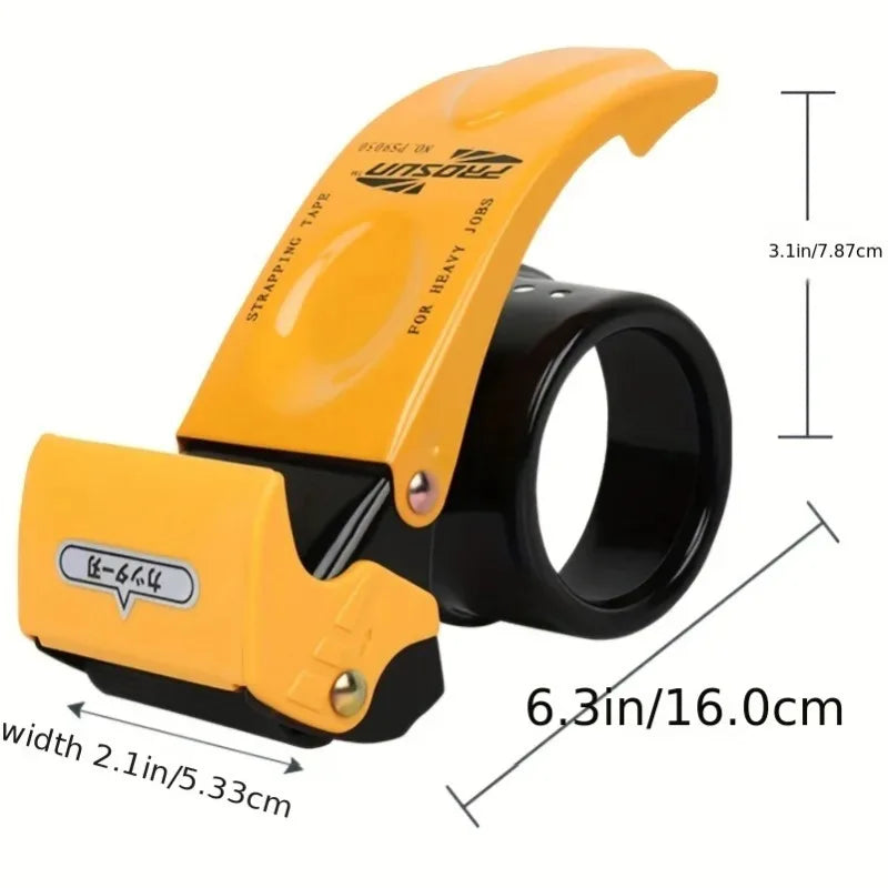 Heavy-Duty Metal Tape Gun Dispenser | Safety Blade Cover 5cm Tape Gun Dispenser QXL