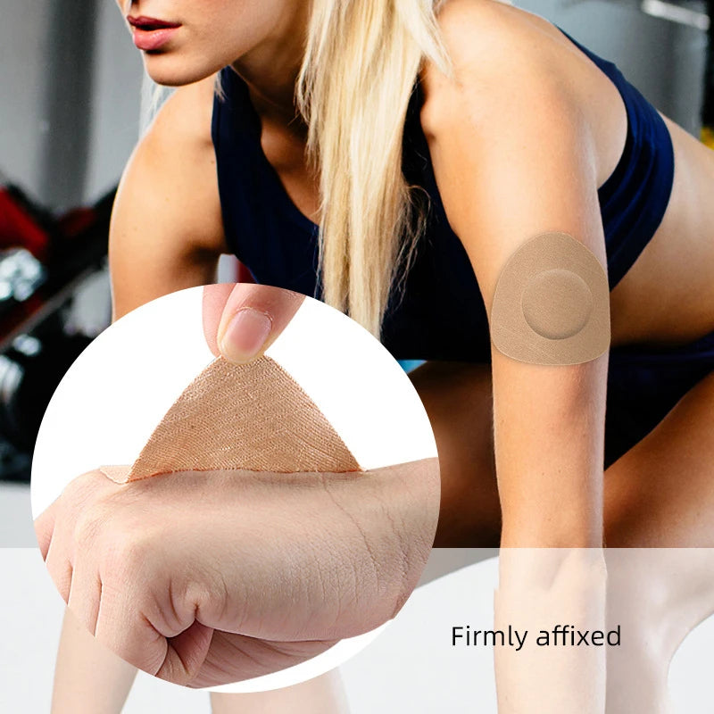 10-Pack CGM Sensor Adhesive Patches | Waterproof & Breathable Sensor Adhesive Patch QXL