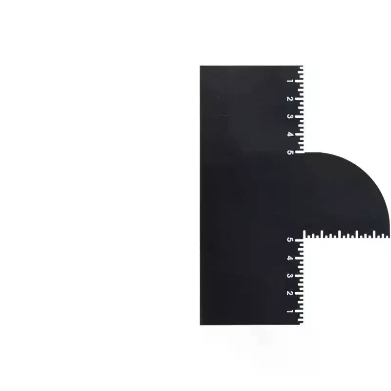 L-Shaped Corner Ruler | PVC Craft & DIY Measuring Tool Craft Measuring Ruler QXL
