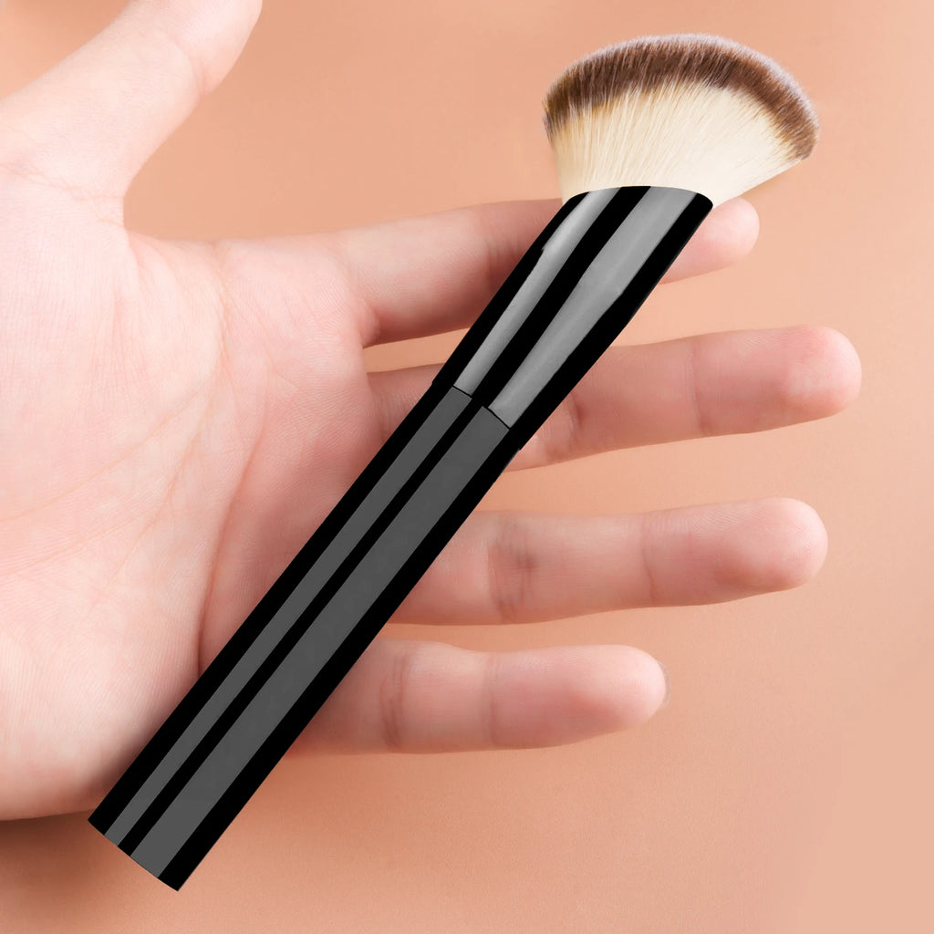 Ronshadow Angled Foundation Contour Brush | Soft Synthetic Makeup Contour Brush QXL