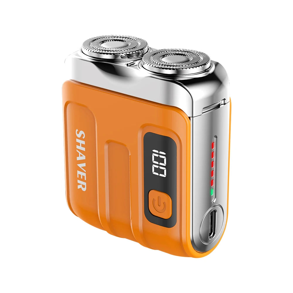 Ms.Dear Mini Electric Travel Shaver | Dual Blade Rechargeable Razor Electric Travel Shaver QXL