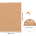 A4 Cork Sheets 10-Pack | 2mm Thick DIY Tiles & Coasters Cork Craft Sheets QXL AECH04-06026