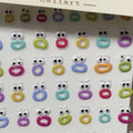 Cute Jelly 2D Nail Art Stickers | DIY Waterproof Decals Nail Art Stickers QXL 1PC Stickers