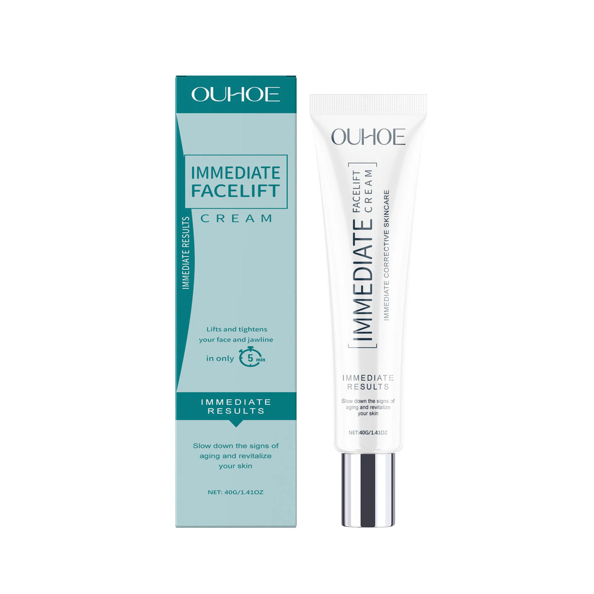 OUHOE Firming Moisturizing Face Cream 40g | Anti-Aging Facial Firming Cream QXL 40g Boxed