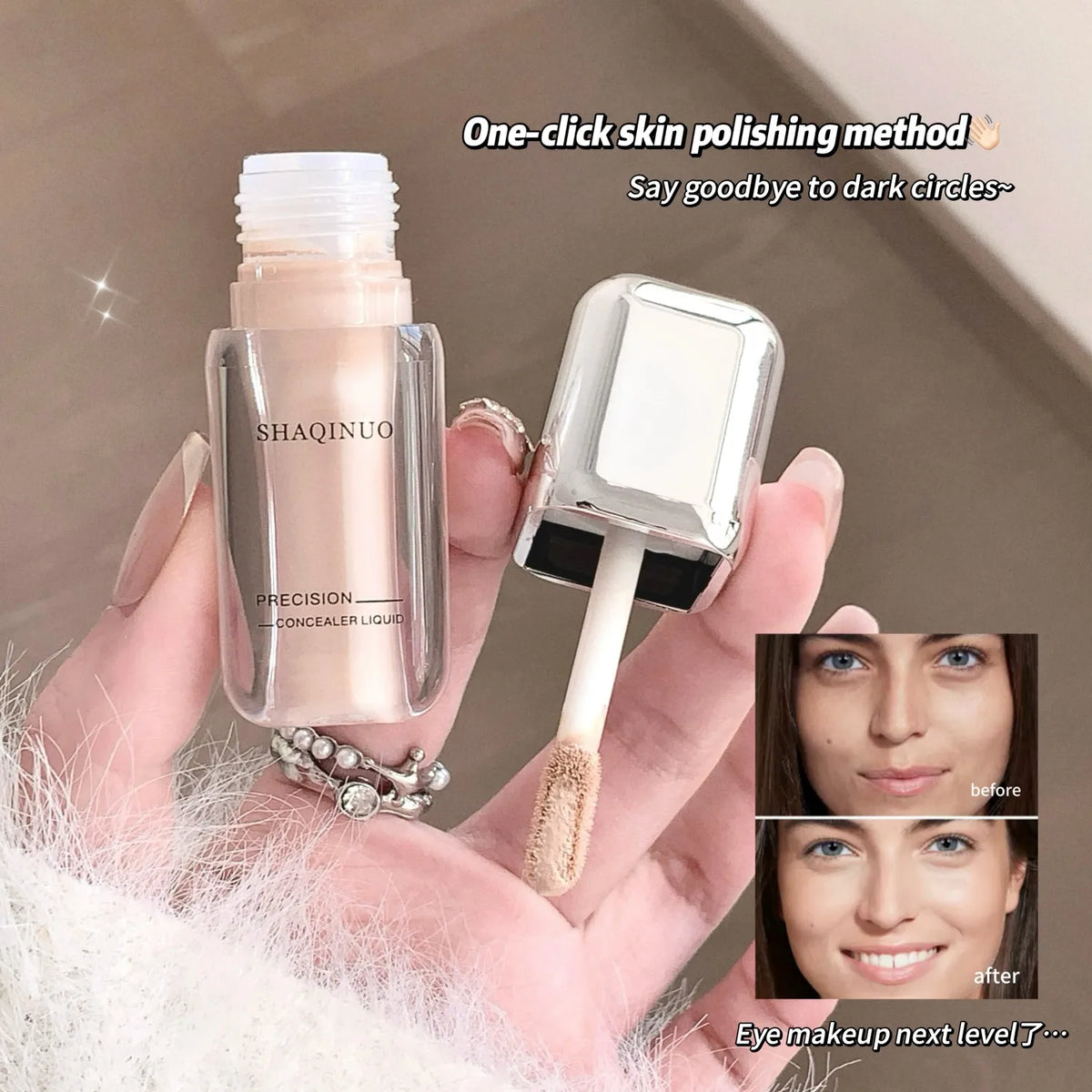 Multi-Use Face Concealer Cream – Natural Finish & Brightening Face Concealer Cream QXL