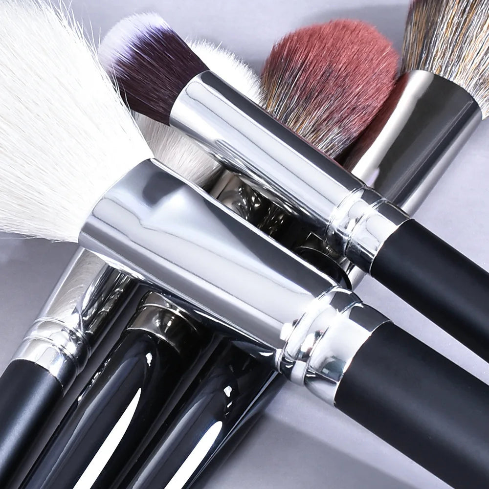 34-Piece Soft Nylon Makeup Brush Set | Full Professional Kit Makeup Brush Set QXL