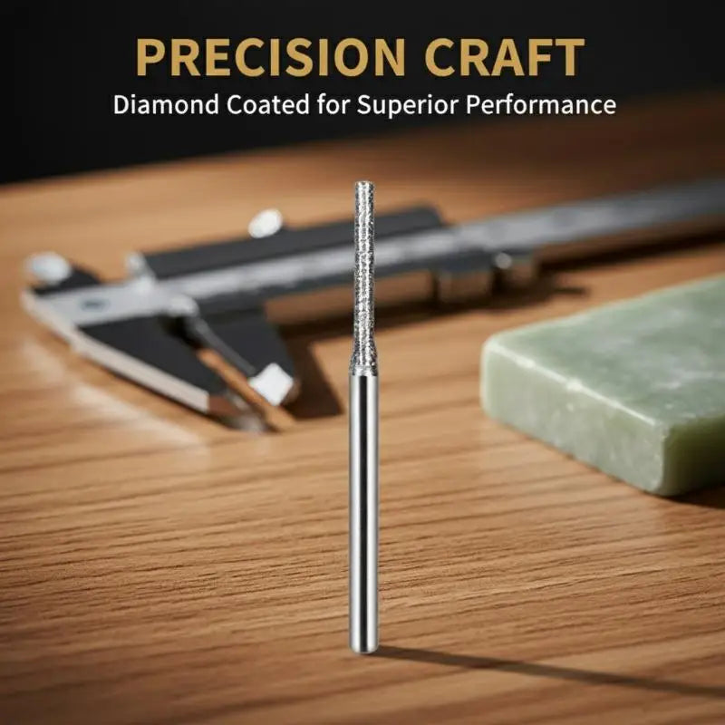 10-Pack Glass & Jade Drill Bits 0.8–2.5mm | 2.35mm Shank Glass Drill Bits QXL