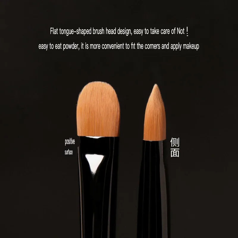 Painter D61 Flat-Head Makeup Brush – Powder & Cream Makeup Foundation Brush QXL