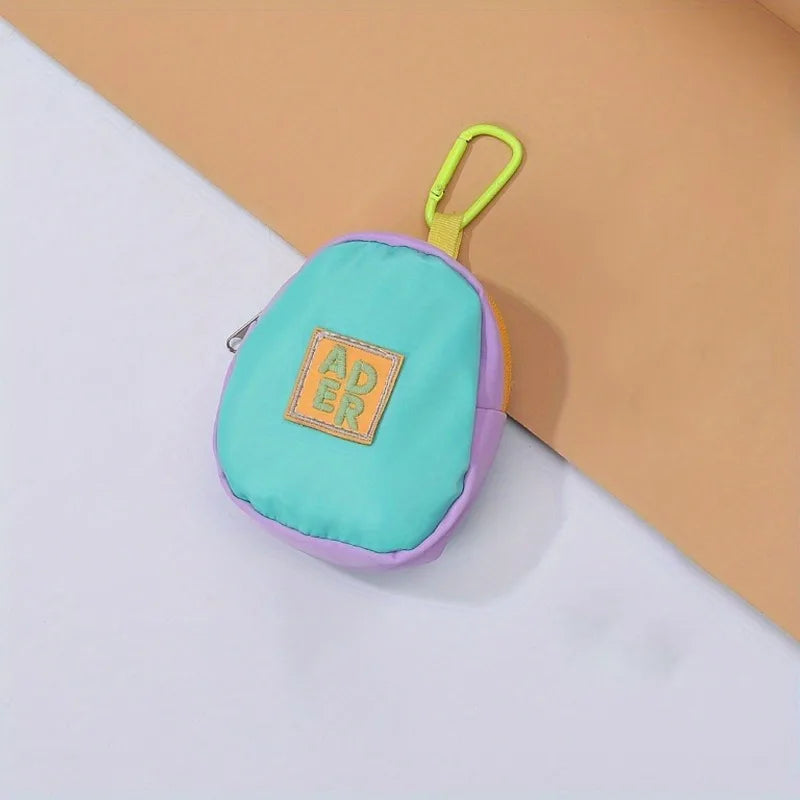 Mini Keychain Storage Pouch | Coin, Key & Earbud Carry Bag Mini Storage Pouch QXL