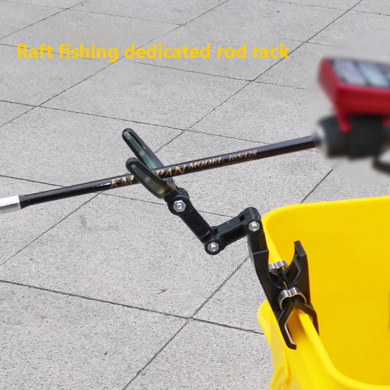 2-Pack 360° Fishing Rod Rest Holder | Luminous Non-Slip Bracket Fishing Rod Holder QXL