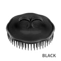 Silicone Scalp Massage Shampoo Brush | Soft Bristle Hair Scrubber Scalp Massage Brush QXL black