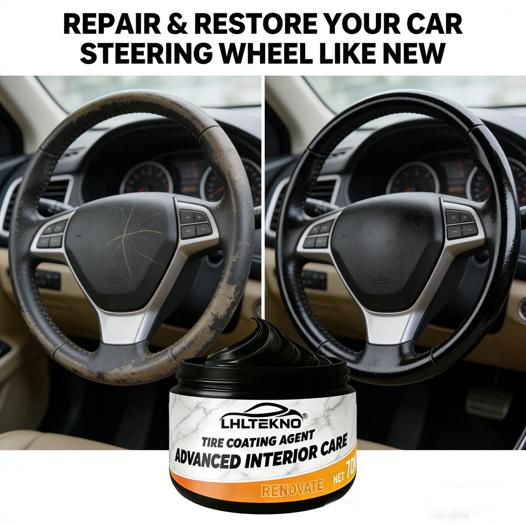 Tire Coating Cream – Renovating & Protective Gloss for Car Tires Tire Care Cream QXL