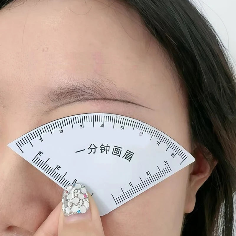 Eyebrow Mapping Ruler | Microblading Shaping Design Tool Eyebrow Mapping Ruler QXL Default Title