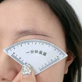 Eyebrow Mapping Ruler | Microblading Shaping Design Tool Eyebrow Mapping Ruler QXL Default Title