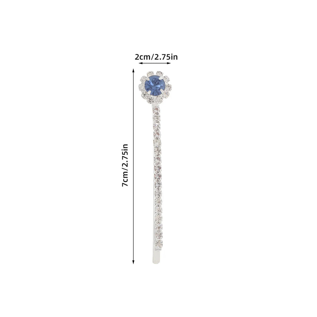 4-Pack Rhinestone Hair Clips | Bridal & Party Accessories Rhinestone Hair Clips QXL