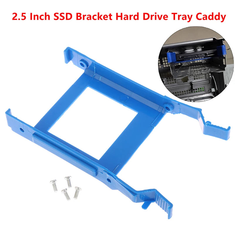 2.5" SSD HDD Bracket Caddy for Dell OptiPlex 3070 5070 7070 MT HDD SSD Bracket Caddy QXL one size