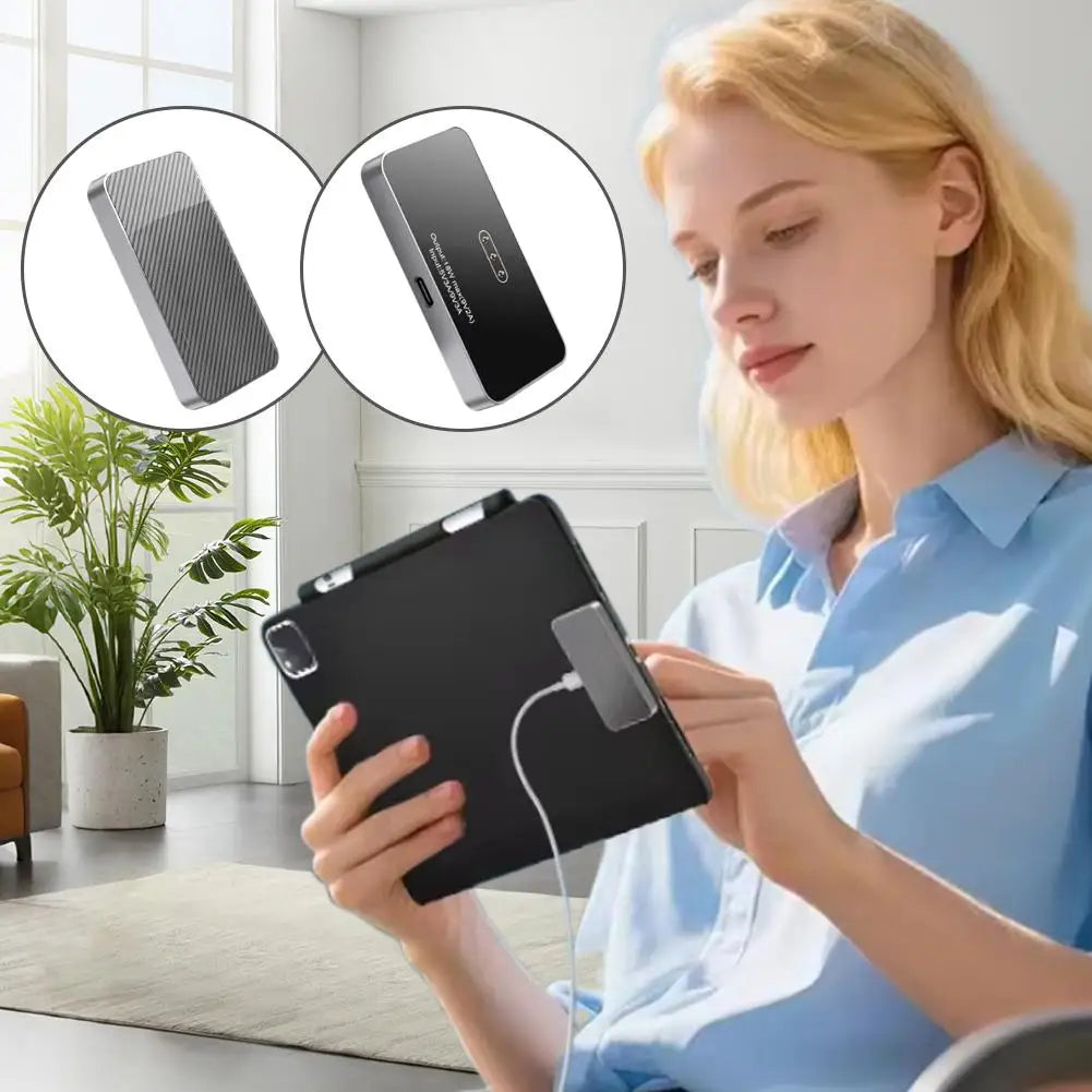 Magnetic Smart Connector Charger iPad Pro 11" 13" | 18W Fast Tablet Charger QXL