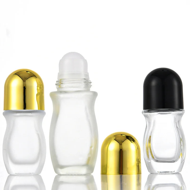 Glass Roll-On Bottle 30/50ml | Aromatherapy & Perfume Roller Roller Bottle QXL