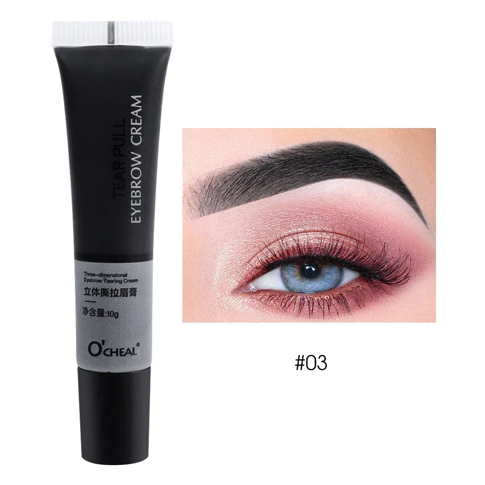 Peel-Off Eyebrow Tint Gel – Waterproof & Long-Lasting Eyebrow Tint Gel QXL C03