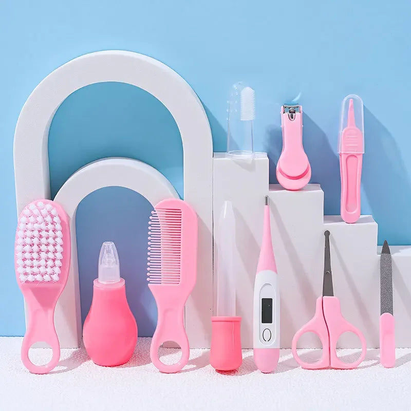 10-Piece Newborn Baby Grooming Kit – Nail Clipper & Comb Set Baby Grooming Kit QXL