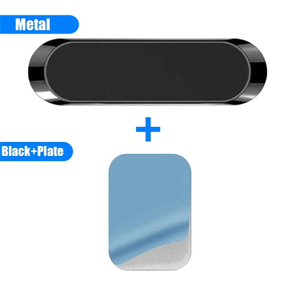 Magnetic Car Phone Holder | Universal Strong Magnet Mount Car Phone Mount QXL black